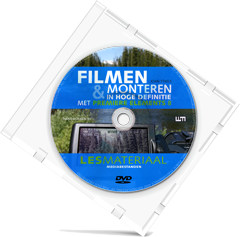 DVD met lesmateriaal bij het boek Filmen en monteren in HD met Premiere Elements 8.
